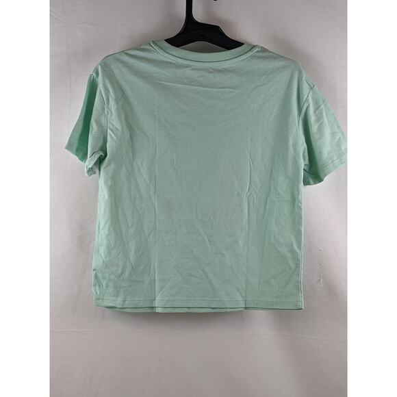 Kindness Sunshine Oversized Short Sleeve Graphic TShirt Art Class Mint Green M - Picture 7 of 7